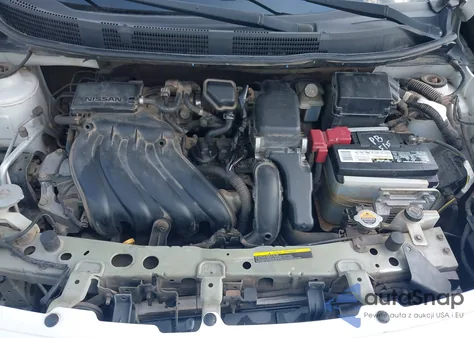 2012 Nissan Versa 1.6 Sv из США, поврежденный, VIN 3N1CN7AP7CL867697